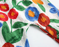 Load image into Gallery viewer, Baby Kid Girls Flower Print Jumpsuits Wholesale 22032265
