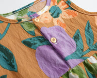 Load image into Gallery viewer, Baby Kid Girls Flower Print Jumpsuits Wholesale 22032265
