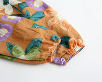 Load image into Gallery viewer, Baby Kid Girls Flower Print Jumpsuits Wholesale 22032265
