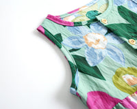 Load image into Gallery viewer, Baby Kid Girls Flower Print Jumpsuits Wholesale 22032265
