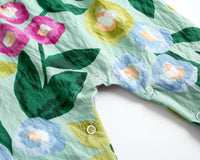 Load image into Gallery viewer, Baby Kid Girls Flower Print Jumpsuits Wholesale 22032265
