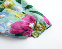 Load image into Gallery viewer, Baby Kid Girls Flower Print Jumpsuits Wholesale 22032265
