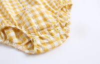 Load image into Gallery viewer, Baby Kid Boys Checked Print Rompers Wholesale 22032266
