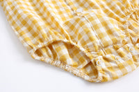 Load image into Gallery viewer, Baby Kid Boys Checked Print Rompers Wholesale 22032266
