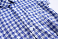 Load image into Gallery viewer, Baby Kid Boys Checked Print Rompers Wholesale 22032266
