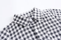 Load image into Gallery viewer, Baby Kid Boys Checked Print Rompers Wholesale 22032266
