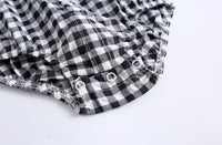 Load image into Gallery viewer, Baby Kid Boys Checked Print Rompers Wholesale 22032266
