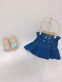 Load image into Gallery viewer, Baby Kid Girls Solid Color Skirts Wholesale 22032267
