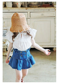 Load image into Gallery viewer, Baby Kid Girls Solid Color Skirts Wholesale 22032267
