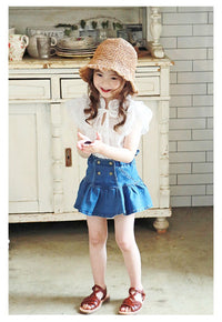 Load image into Gallery viewer, Baby Kid Girls Solid Color Skirts Wholesale 22032267
