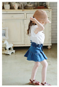 Load image into Gallery viewer, Baby Kid Girls Solid Color Skirts Wholesale 22032267
