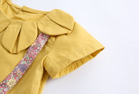 Load image into Gallery viewer, Baby Kid Girls Flower Print Rompers Wholesale 22032271
