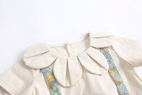 Load image into Gallery viewer, Baby Kid Girls Flower Print Rompers Wholesale 22032271
