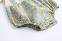 Load image into Gallery viewer, Baby Kid Girls Flower Print Rompers Wholesale 22032271
