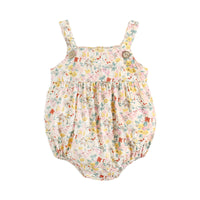 Load image into Gallery viewer, Baby Kid Girls Flower Print Rompers Wholesale 22032272
