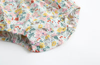 Load image into Gallery viewer, Baby Kid Girls Flower Print Rompers Wholesale 22032272
