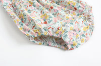 Load image into Gallery viewer, Baby Kid Girls Flower Print Rompers Wholesale 22032272
