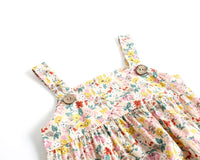 Load image into Gallery viewer, Baby Kid Girls Flower Print Rompers Wholesale 22032272
