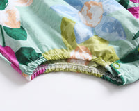 Load image into Gallery viewer, Baby Kid Girls Flower Print Rompers Wholesale 22032273
