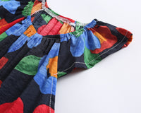 Load image into Gallery viewer, Baby Kid Girls Flower Print Rompers Wholesale 22032273
