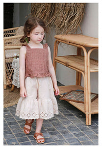 Load image into Gallery viewer, Baby Kid Girls Solid Color Pants Wholesale 22032276
