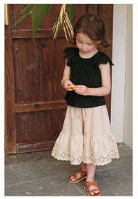 Load image into Gallery viewer, Baby Kid Girls Solid Color Pants Wholesale 22032276
