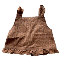 Load image into Gallery viewer, Baby Kid Girls Solid Color Flower Embroidered Tank Tops Wholesale 22032277
