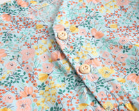 Load image into Gallery viewer, Baby Kid Girls Flower Print Rompers Wholesale 22032278
