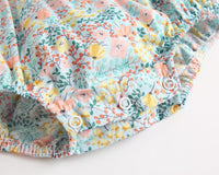 Load image into Gallery viewer, Baby Kid Girls Flower Print Rompers Wholesale 22032278
