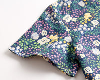 Load image into Gallery viewer, Baby Kid Girls Flower Print Rompers Wholesale 22032278
