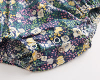 Load image into Gallery viewer, Baby Kid Girls Flower Print Rompers Wholesale 22032278
