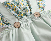 Load image into Gallery viewer, Baby Kid Girls Flower Print Rompers Wholesale 22032279
