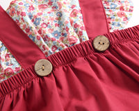 Load image into Gallery viewer, Baby Kid Girls Flower Print Rompers Wholesale 22032279
