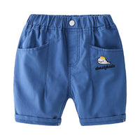 Load image into Gallery viewer, Baby Kid Boys Letters Cartoon Embroidered Shorts Wholesale 22032293
