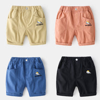 Load image into Gallery viewer, Baby Kid Boys Letters Cartoon Embroidered Shorts Wholesale 22032293
