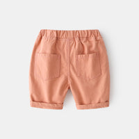 Load image into Gallery viewer, Baby Kid Boys Letters Cartoon Embroidered Shorts Wholesale 22032293
