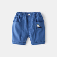 Load image into Gallery viewer, Baby Kid Boys Letters Cartoon Embroidered Shorts Wholesale 22032293
