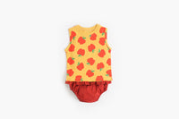 Load image into Gallery viewer, 2 Pieces Set Baby Kid Girls Fruit Print Tank Tops And Solid Color Shorts Wholesale 356611930
