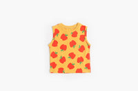 Load image into Gallery viewer, 2 Pieces Set Baby Kid Girls Fruit Print Tank Tops And Solid Color Shorts Wholesale 356611930

