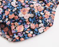 Load image into Gallery viewer, Baby Kid Girls Flower Print Rompers Bow Headwear Wholesale 22032296
