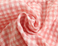 Load image into Gallery viewer, Baby Kid Girls Checked Print Rompers Wholesale 22032299
