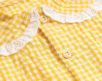 Load image into Gallery viewer, Baby Kid Girls Checked Print Rompers Wholesale 22032299

