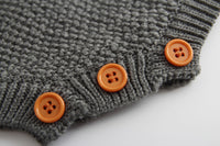 Load image into Gallery viewer, Baby Kid Unisex Color-blocking Crochet Rompers Wholesale 22032308
