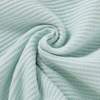 Load image into Gallery viewer, 3 Pieces Set Baby Kid Unisex Solid Color Muslin&amp;Ribbed Tops Shorts And Headwear Wholesale 220323115
