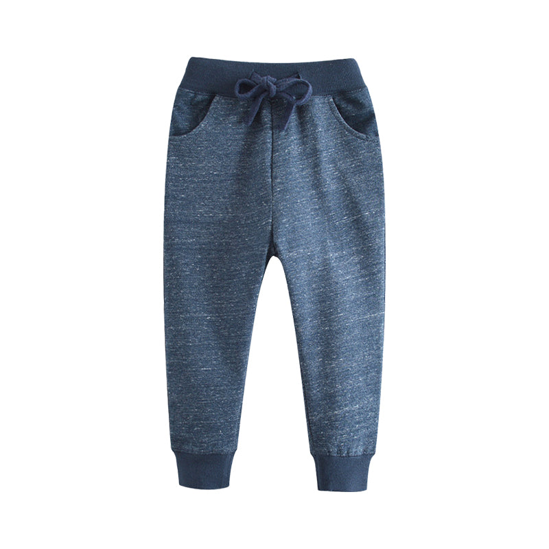 Kid Boys Solid Color Pants Wholesale 22032312