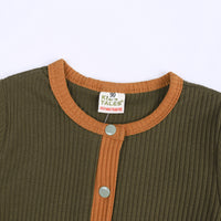 Load image into Gallery viewer, Baby Unisex Muslin&amp;Ribbed Jumpsuits Wholesale 220323278
