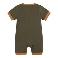 Load image into Gallery viewer, Baby Unisex Muslin&amp;Ribbed Jumpsuits Wholesale 220323278
