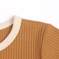 Load image into Gallery viewer, Baby Unisex Muslin&amp;Ribbed Jumpsuits Wholesale 220323278
