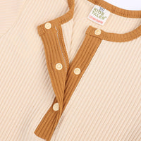 Load image into Gallery viewer, Baby Unisex Muslin&amp;Ribbed Jumpsuits Wholesale 220323278
