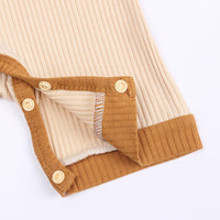 Load image into Gallery viewer, Baby Unisex Muslin&amp;Ribbed Jumpsuits Wholesale 220323278
